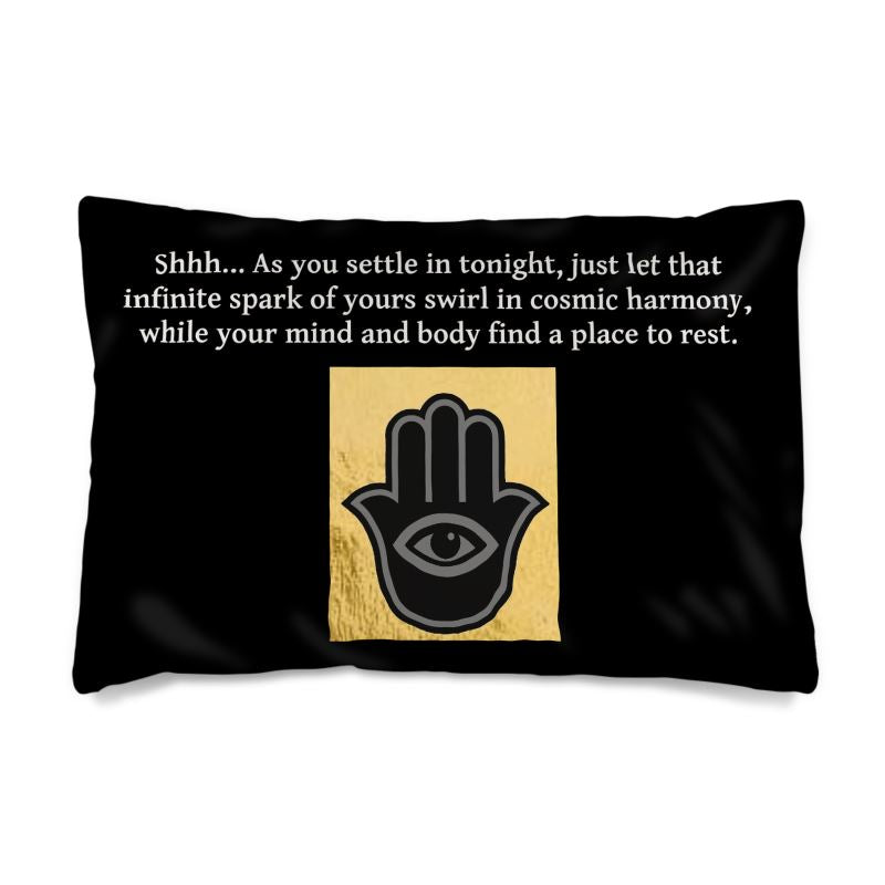The Hand of God Silk Pillow Case