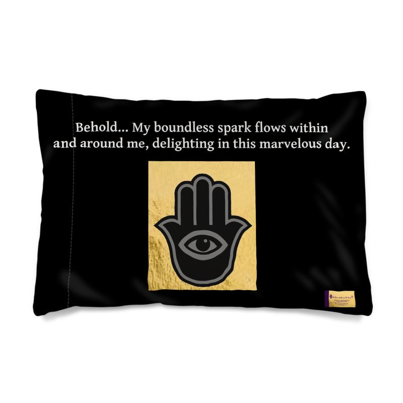 The Hand of God Silk Pillow Case