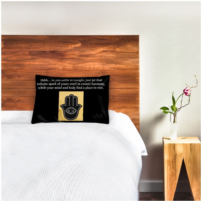 The Hand of God Silk Pillow Case