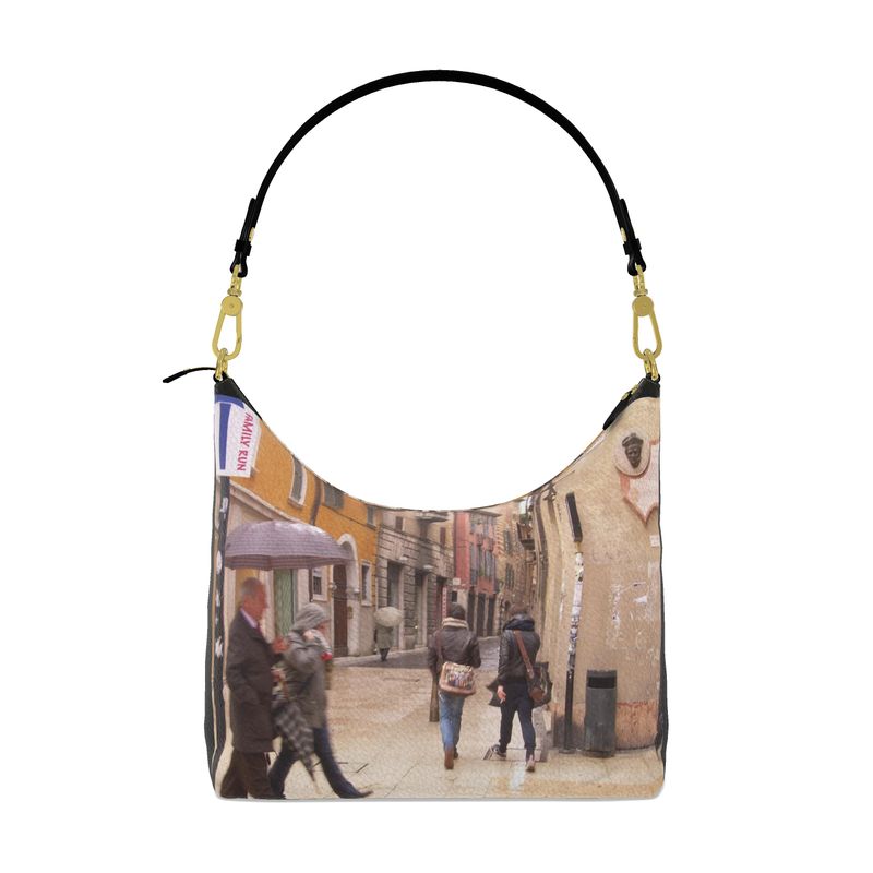 The Romeo & Juliet Square Hobo Bag