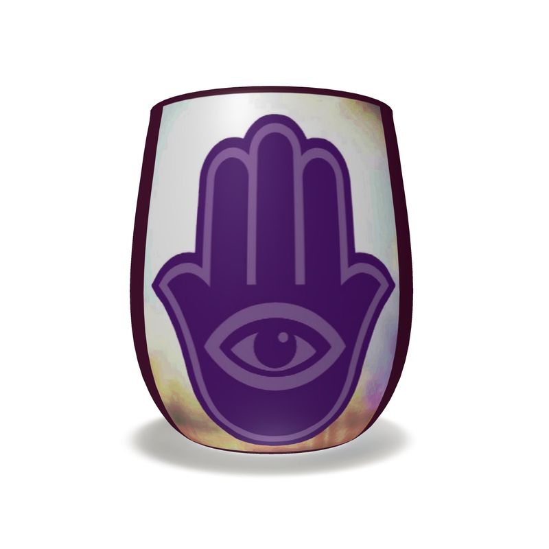 The Hand of God Water Glass