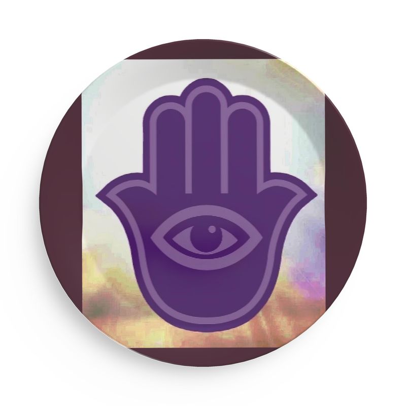 The Hand of God Party Plates