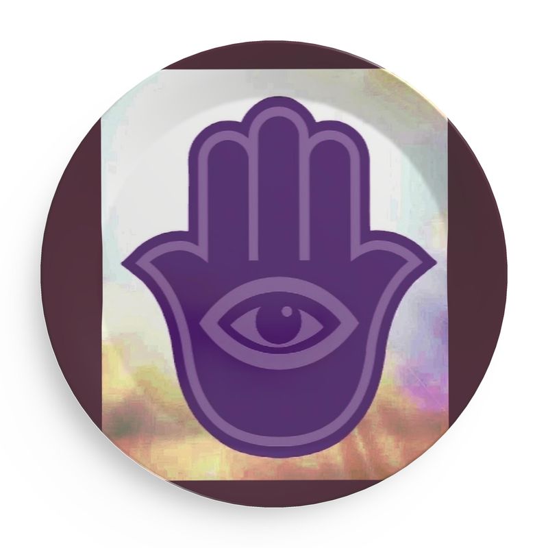 The Hand of God Party Plates