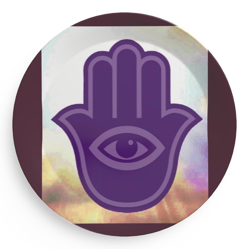 The Hand of God Party Plates