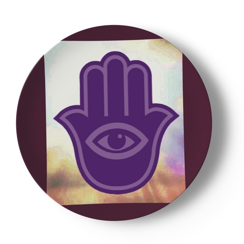 The Hand of God China Plates