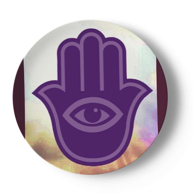 The Hand of God China Plates