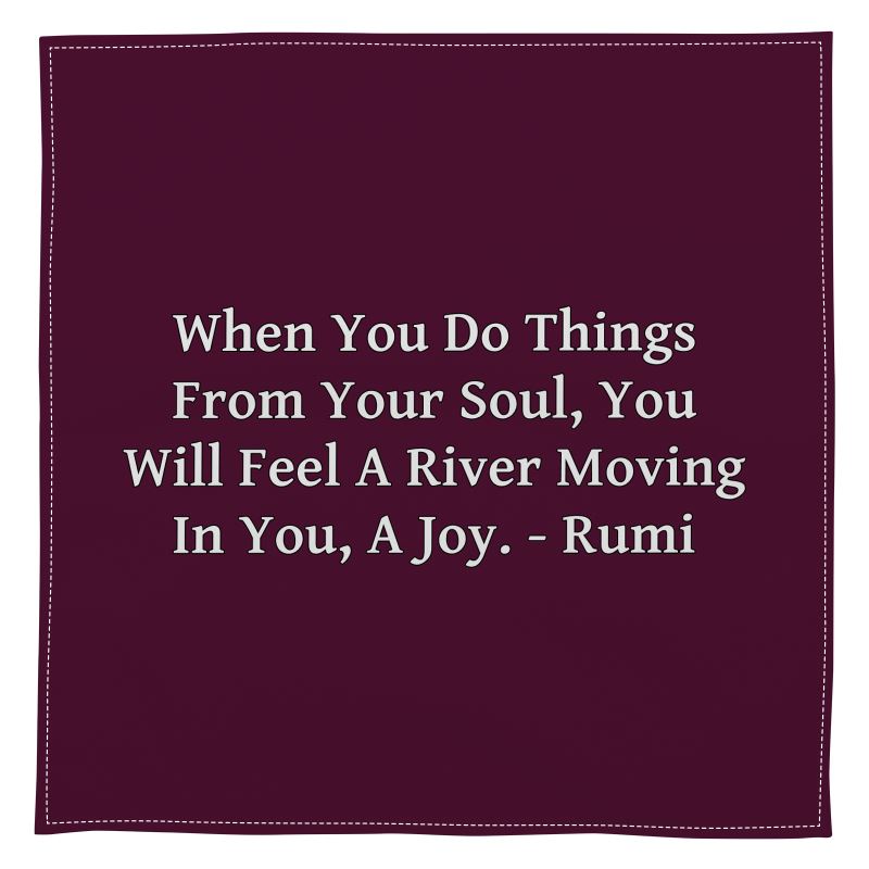 Rumi Custom Napkins