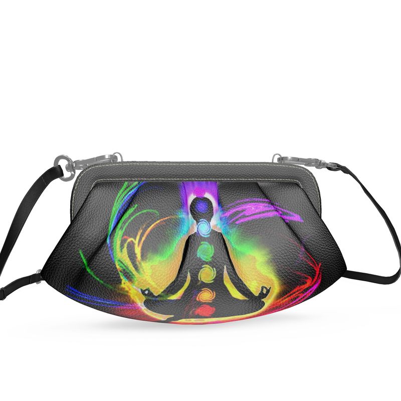 Chakra Pleated Soft Frame Bag