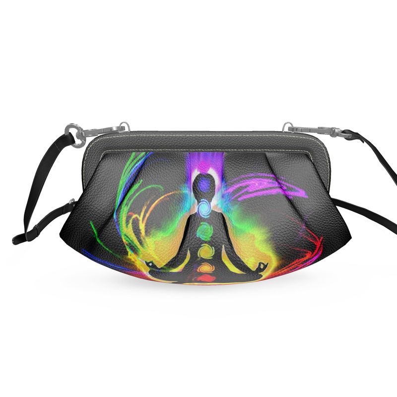 Chakra Pleated Soft Frame Bag
