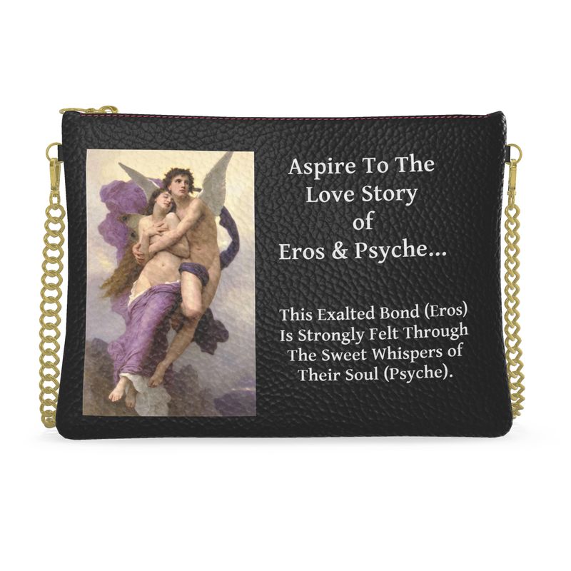 Eros & Psyche Crossbody Bag With Chain