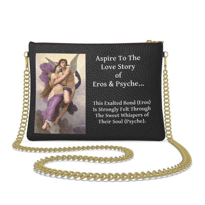 Eros & Psyche Crossbody Bag With Chain