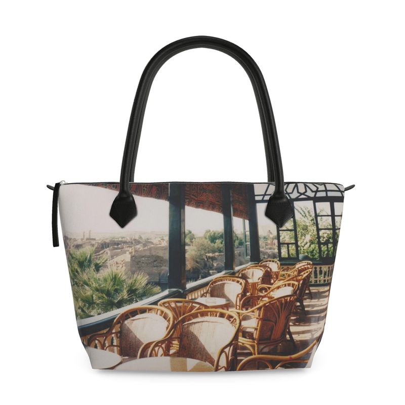 The River Nile Zip Top Handbag