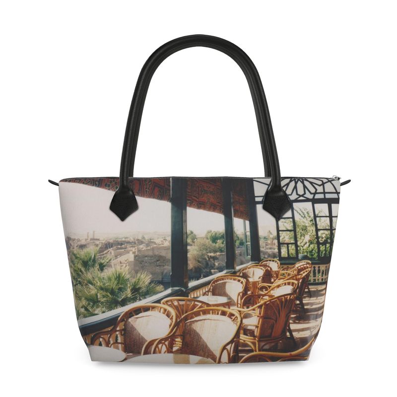 The River Nile Zip Top Handbag