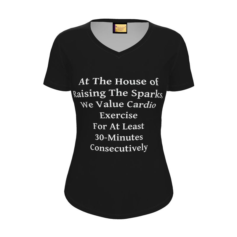 The Value of Cardo Exercise Womens T-Shirt