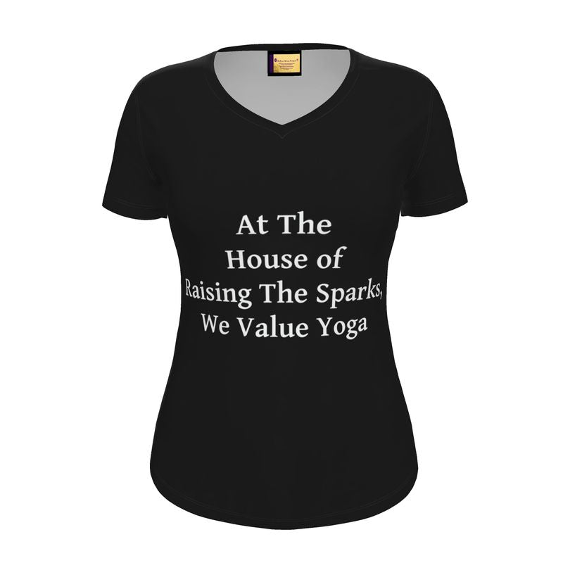 The Value of Yoga Womens T-Shirt
