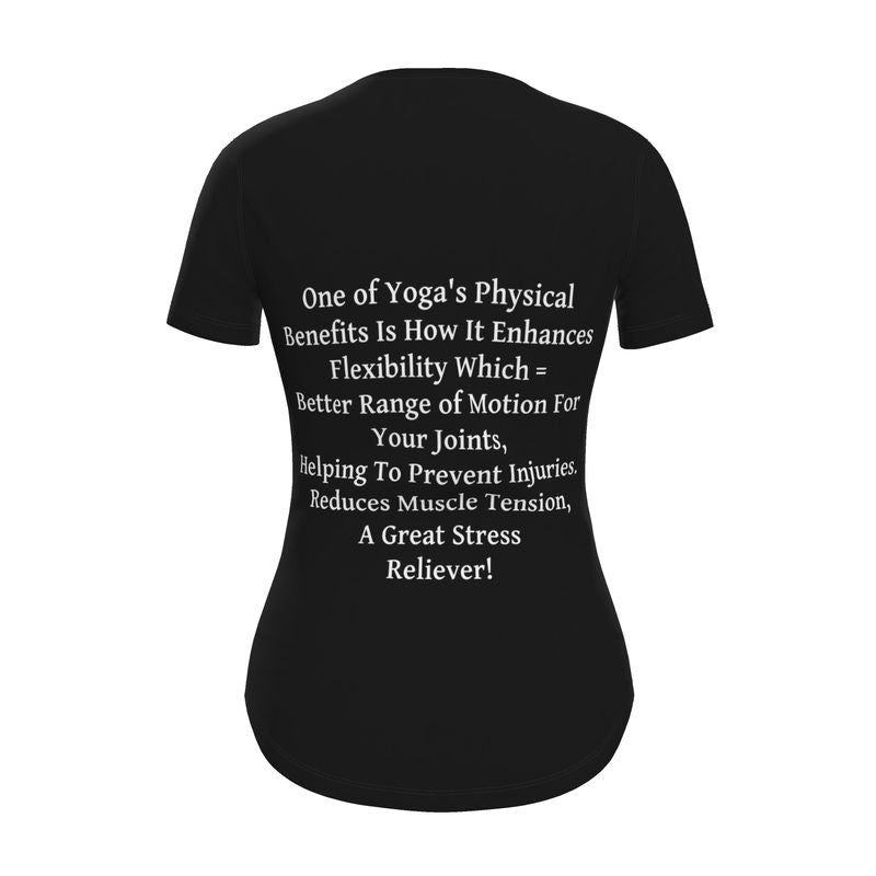 The Value of Yoga Womens T-Shirt