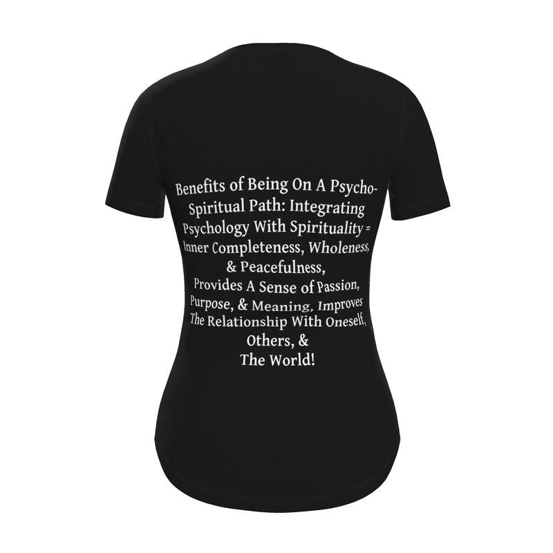 The Value of Being On A Psycho-Spiritual Path Womens T-Shirt